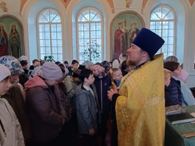 В Покровском храме села Иловка состоялся традиционный ученический молебен