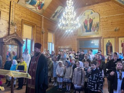 Настоятель Свято-Никольского храма села Сорокино провел встречу с учениками и учителями МБОУ «Сорокинская СОШ»